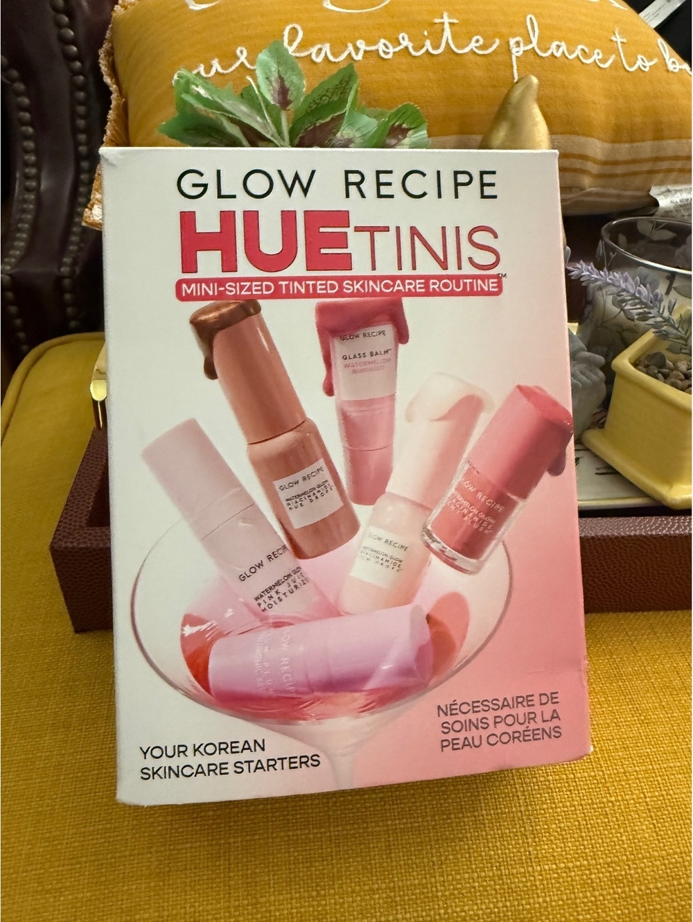 Glow recipe hue-tinis Sephora exclusive gift set new inbox